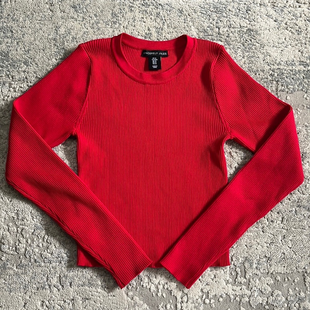 Sincerely Jules Ribbed Long Sleeve